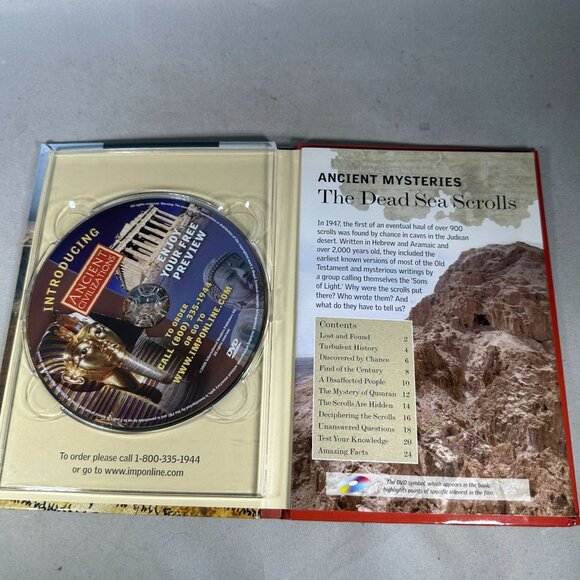 Ancient Mysteries The Dead Sea Scrolls DVD Video 2008 Biblical History Documenta - Picture 3 of 3